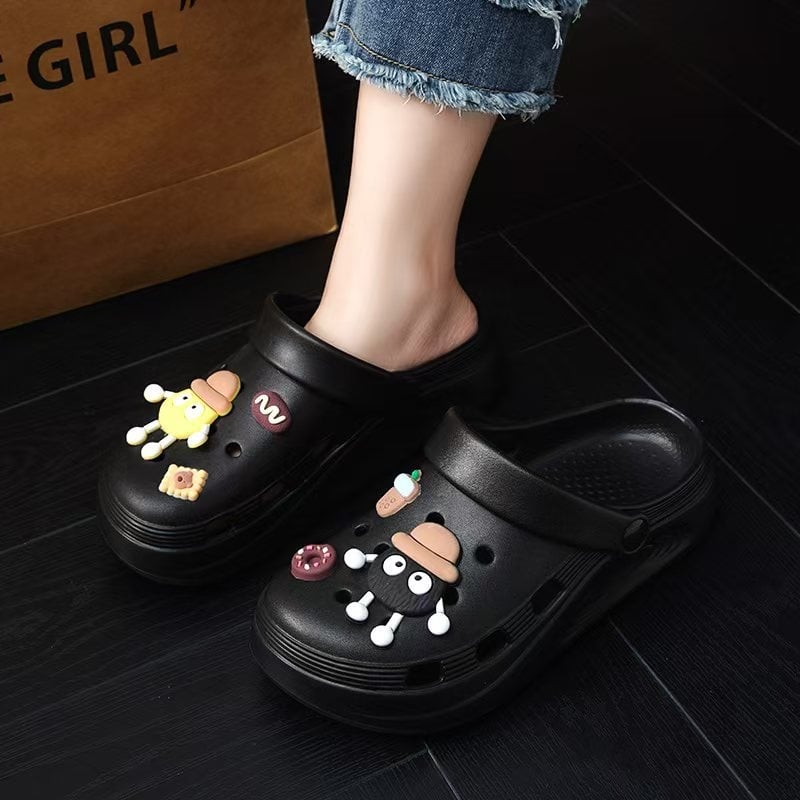 An shanfen EVA Baotou sandalės, apvali nosis, EVA viršus, EVA padas, 2025 m. pavasaris