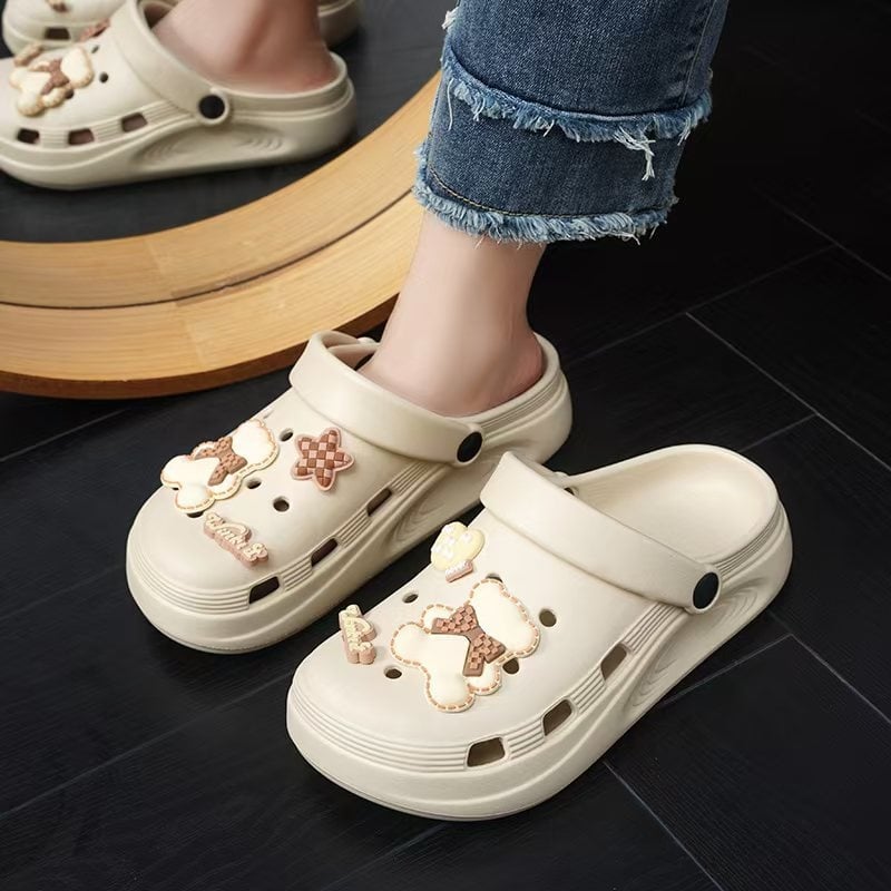 An shanfen EVA Baotou sandalės, apvali nosis, EVA viršus, EVA padas, 2025 m. pavasaris