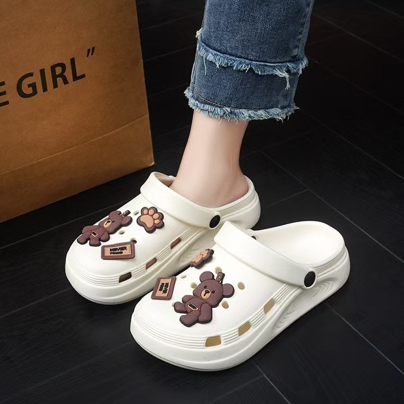 An shanfen EVA Baotou sandalės, apvali nosis, EVA viršus, EVA padas, 2025 m. pavasaris