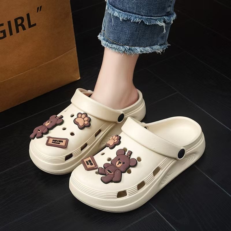 An shanfen EVA Baotou sandalės, apvali nosis, EVA viršus, EVA padas, 2025 m. pavasaris