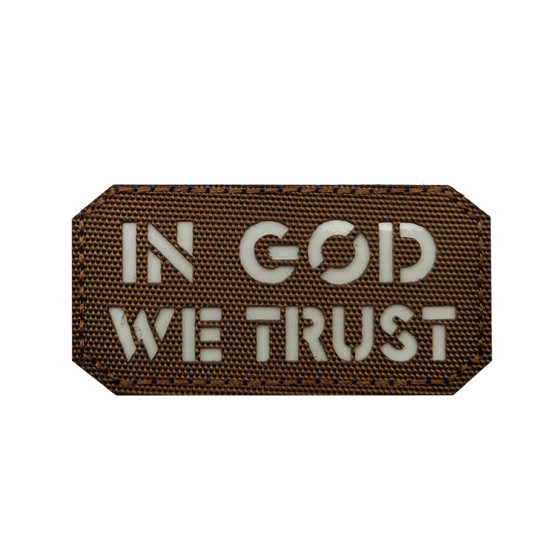 Patch Morale tactic cu Velcro, poliester, BACK HAND, logo imprimat, personalizabil