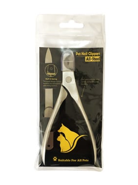 Clește pentru unghii câini și pisici - deschidere mare, oțel turnat