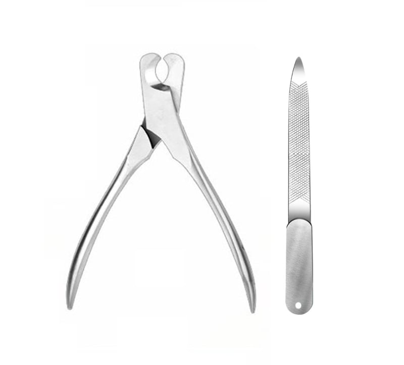 Clește pentru unghii câini și pisici - deschidere mare, oțel turnat