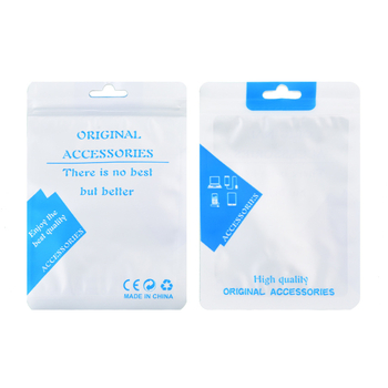 Pungă PVC pentru ambalarea cablurilor USB/HDMI, pungă transparentă cu folie perlata CPP, brand One good match, licență de producție 201412511241