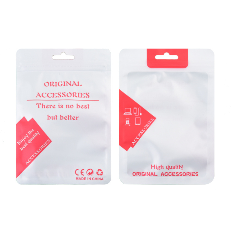 Pungă PVC pentru ambalarea cablurilor USB/HDMI, pungă transparentă cu folie perlata CPP, brand One good match, licență de producție 201412511241