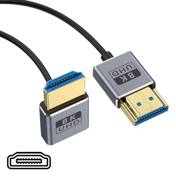 HDMI kábel 2.1, 8K@60Hz, 4K@240Hz, šírka pásma 48Gbps, meďový vodič