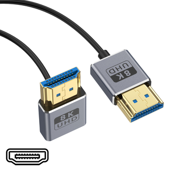 HDMI kábel 2.1, 8K@60Hz, 4K@240Hz, šírka pásma 48Gbps, meďový vodič