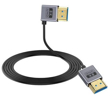 HDMI kábel 2.1, 8K@60Hz, 4K@240Hz, šírka pásma 48Gbps, meďový vodič