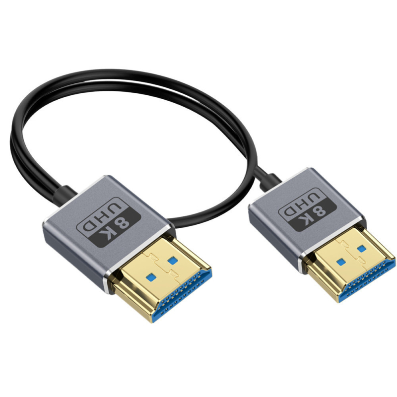 HDMI kábel 2.1, 8K@60Hz, 4K@240Hz, šírka pásma 48Gbps, meďový vodič