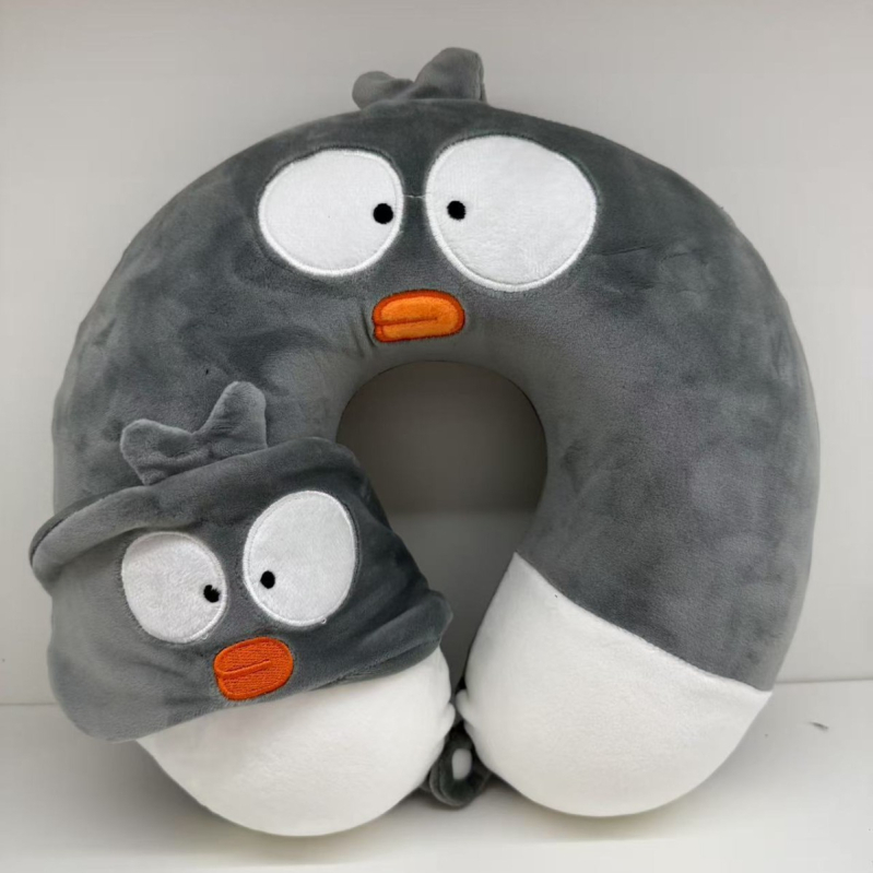 Perne de gât în formă de U, din memory foam, pentru călătorii, pentru adulți, husă din fibre chimice, greutate sub 0,5 kg