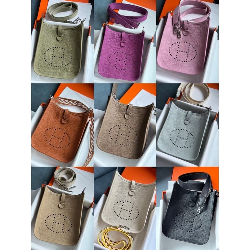 Mini torbica od prave kože, bucket stil, unutarnja pretinica za telefon, jedna naramenica, urbani stil
