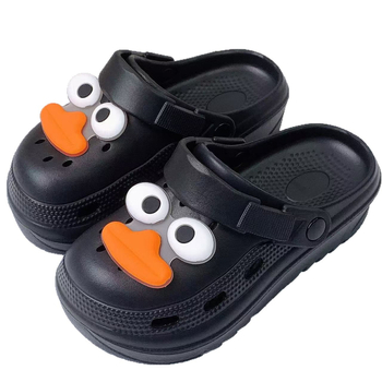 Moters Crocs stiliaus EVA sandalai, kvėpuojantys; EVA viršus ir pada; 3 cm+ storas pada; liejimo forma pada