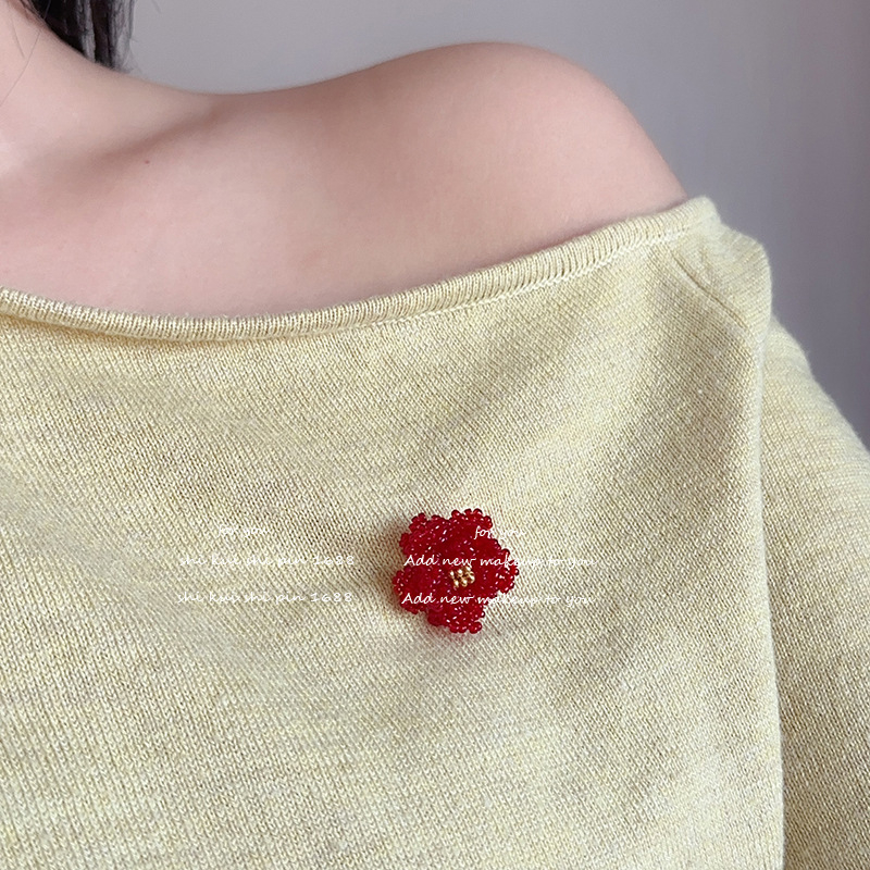 Kollé- és fülbevaló készlet, akril medállal, kulcscsont-nyaklánc, növény- és virágtípusos mintázat, nőknek, kínai stílusú irodalmi retró