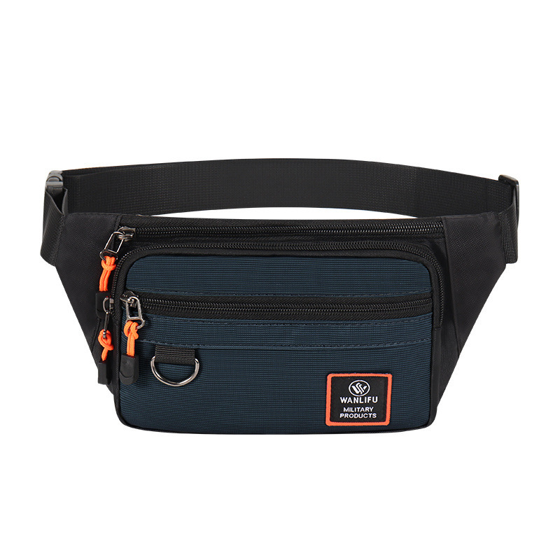 Pojasna torbica i novčanik za muškarce i žene, vodootporan, velik kapacitet, zatvaranje zatvaračem, višenamjenska za vanjske aktivnosti