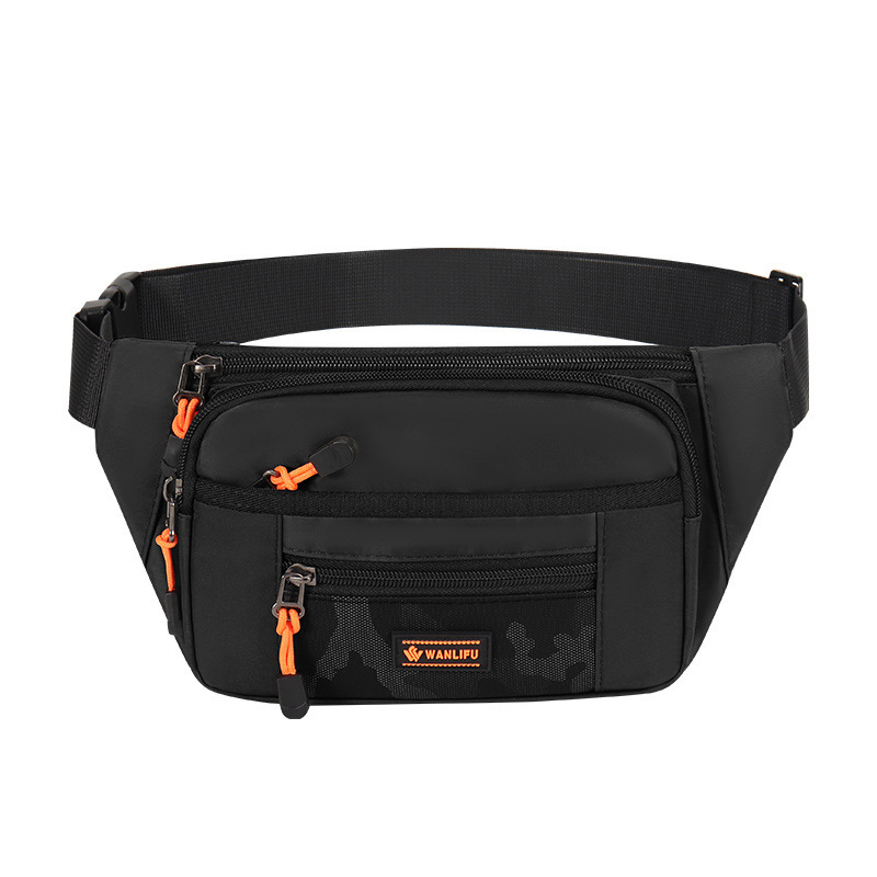 Pojasna torbica i novčanik za muškarce i žene, vodootporan, velik kapacitet, zatvaranje zatvaračem, višenamjenska za vanjske aktivnosti