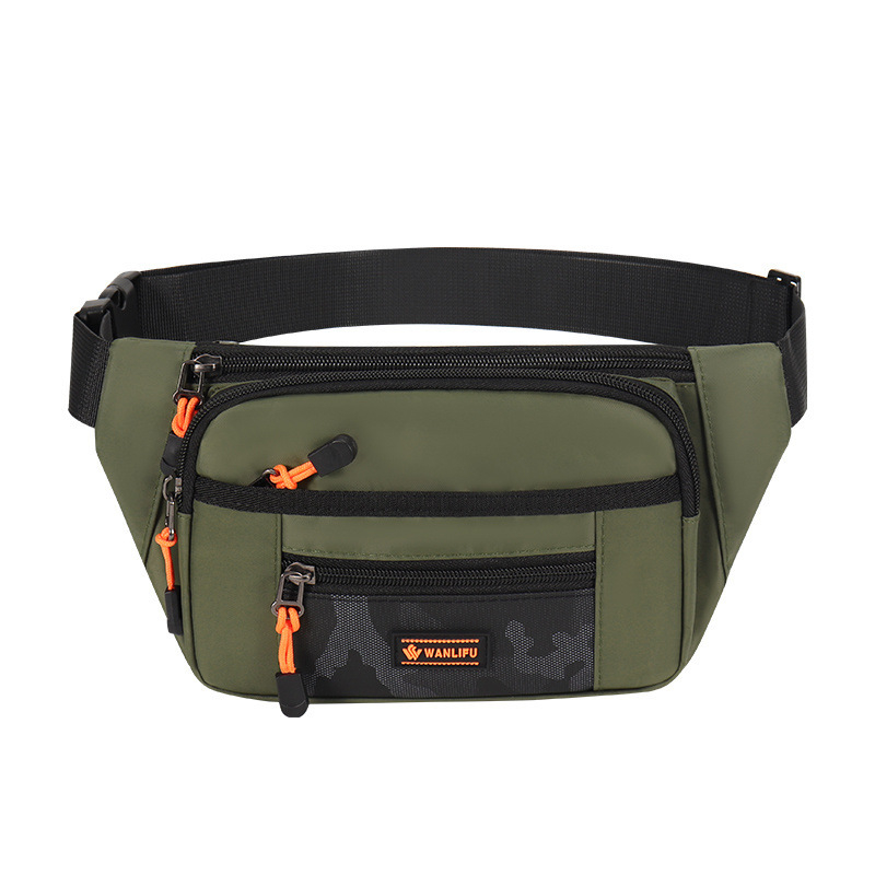 Pojasna torbica i novčanik za muškarce i žene, vodootporan, velik kapacitet, zatvaranje zatvaračem, višenamjenska za vanjske aktivnosti