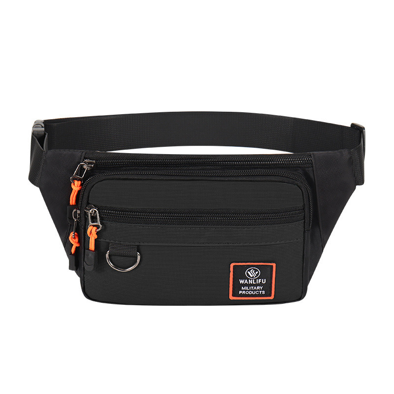 Pojasna torbica i novčanik za muškarce i žene, vodootporan, velik kapacitet, zatvaranje zatvaračem, višenamjenska za vanjske aktivnosti