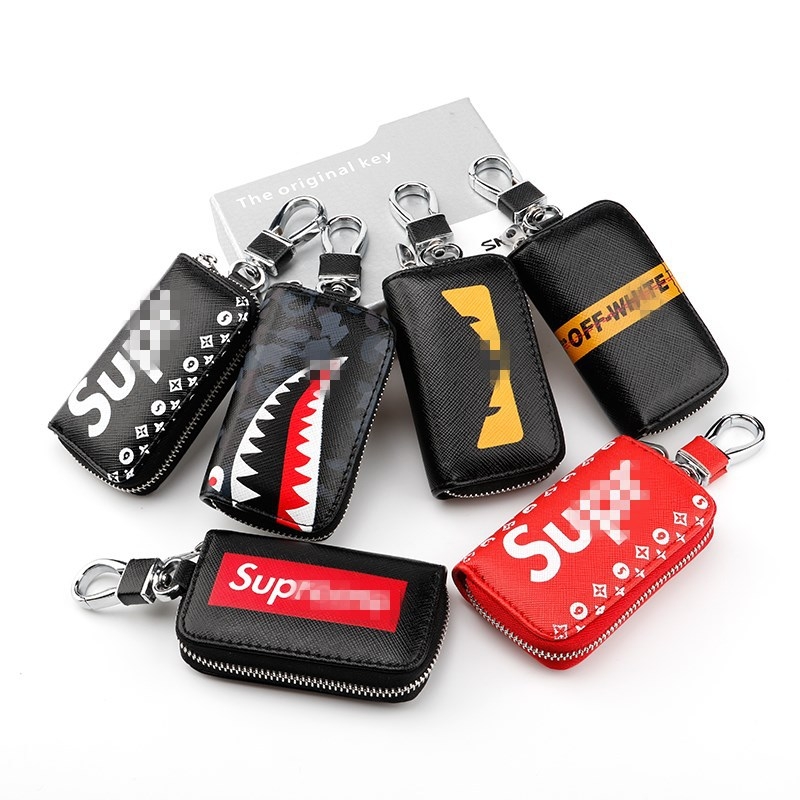 Etui za ključ automobila - moderno, personalizirano, slatko, unisex, zaštitni PU pokrov (Model 01-141)