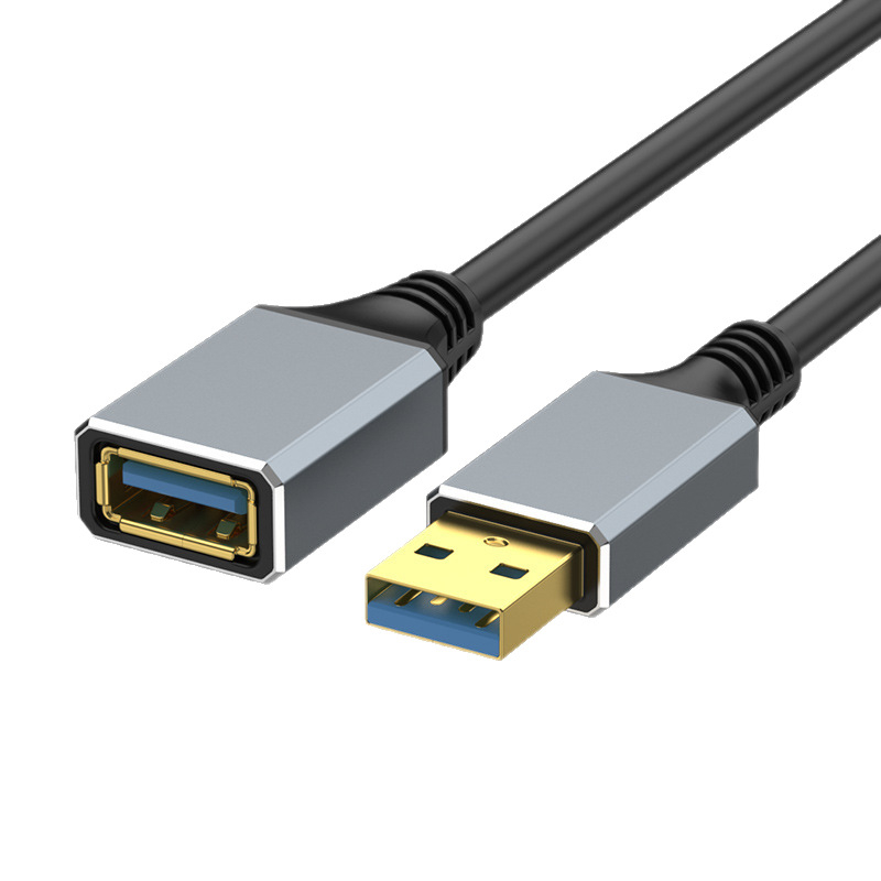 USB 3.0 produžni kabel, muški na ženski priključak, aluminijska legura, podatkovni kabel za prijenosno računalo, tipkovnicu i miš.