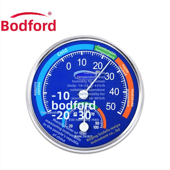 Bodford указателен термометър и хигромер, измерва температура и влажност, за детска стая, домашна и офисна употреба