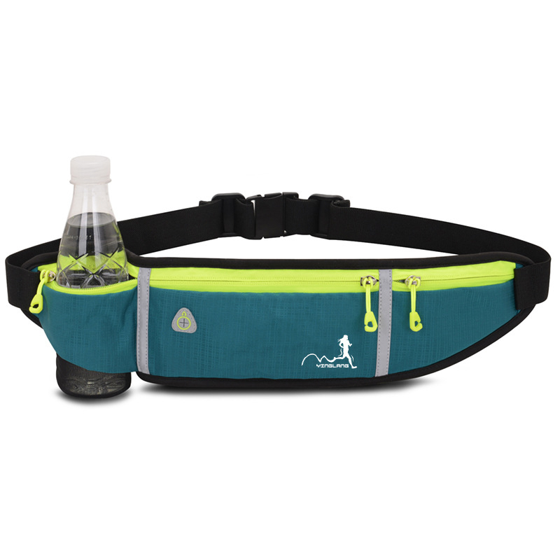 Športová bedrová kapsa - Nylon, unisex, dýchajúca, nepremokavá, reflexná