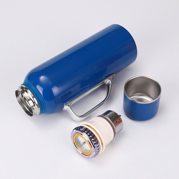 Hőmérséklet-kijelzővel ellátott termosz teáskannával, nagy kapacitás, tea szeparátorral, belső 316 rozsdamentes acél, 24–36 órás szigetelés, fogantyúval