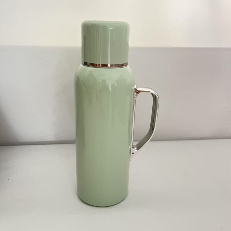 Hőmérséklet-kijelzővel ellátott termosz teáskannával, nagy kapacitás, tea szeparátorral, belső 316 rozsdamentes acél, 24–36 órás szigetelés, fogantyúval