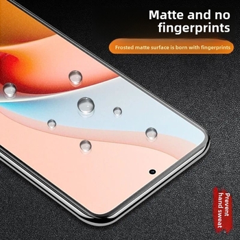 Protecție ecran mată pentru vivo iQOO 12, acoperire completă a ecranului, anti-amprentă, anti-lumină verde