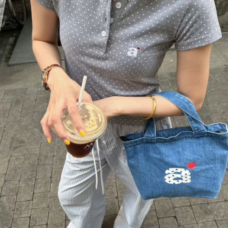 Kanvas bucket torba, unisex stil, mekana konstrukcija, pamukova podstava, unutarnja džep, otvoreni vanjski džep, za slobodno vrijeme, jesen 2025
