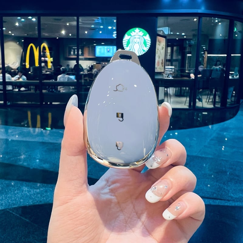 Poklopac ključa za Changan Qiyuan A07, TPU materijal, marka Che Weijia, šifra proizvoda Silver edge, stil High end