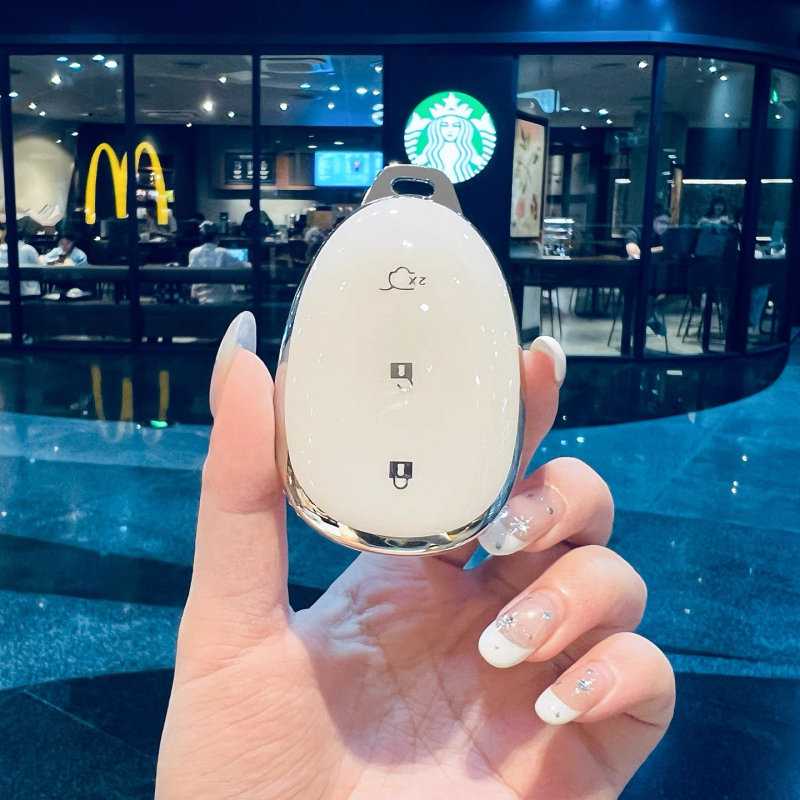 Poklopac ključa za Changan Qiyuan A07, TPU materijal, marka Che Weijia, šifra proizvoda Silver edge, stil High end