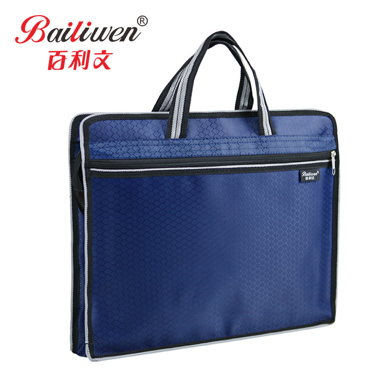 Torba Bailiwen, Oxford tkanina, zatvarač, poslovni stil, 0.25 kg