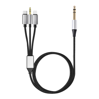 Audió vonal kábel aranyozott csatlakozókkal, oxigénmentes réz vezetők, nyers réz mag, 29 g