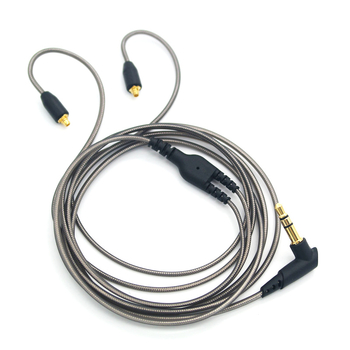 Audio kábel pre slúchadlá Shure SE-series — Pirole, model 20180102, nickel-plated, tinned copper core, oxygen-free copper conductors