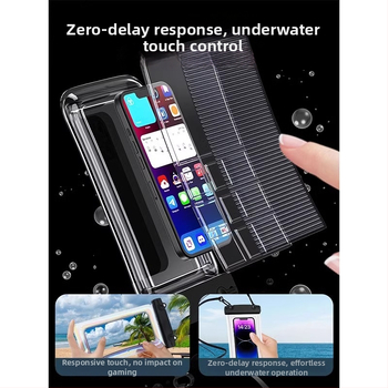 Водоустойчива чанта за телефон с тъч скрийн, TPU, минималистичен стил, водоустойчива материя, подходяща за гмуркане, планински преходи и плаж