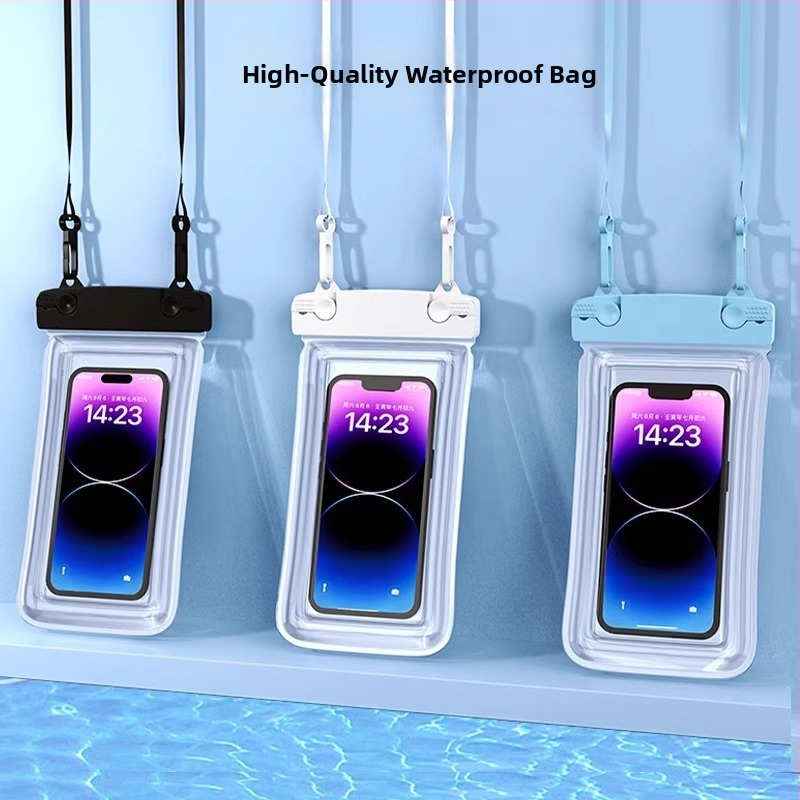 Водоустойчива чанта за телефон с тъч скрийн, TPU, минималистичен стил, водоустойчива материя, подходяща за гмуркане, планински преходи и плаж