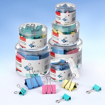Metalni klips za karte s dugim repom, B3631-B3636, 60 kom./trubica
