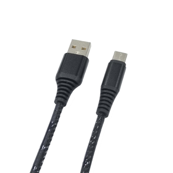 Kožni kabel za punjenje s Lightning i USB-C priključcima za Apple i Android, brzo punjenje, priključci od aluminijske legure, duljina 1–2 m