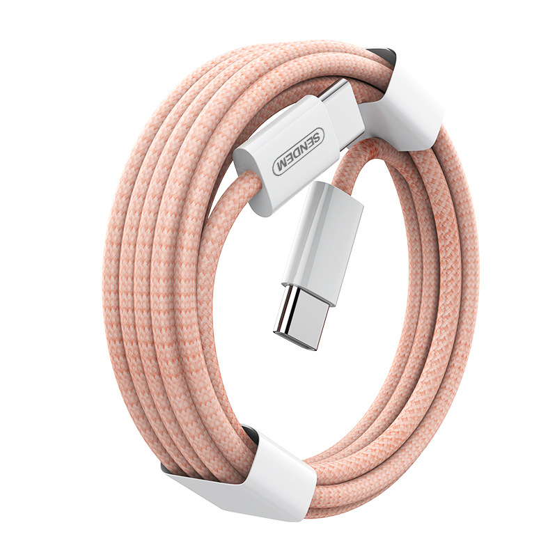 USB-C punjački i podatkovni kabel za Apple, Xiaomi, Oppo, Huawei i Vivo; kompatibilan s iPhone 15/16; duljina 1–2 m; pleteni kabel; 66W brzo punjenje; Vooc protokol