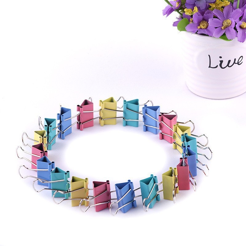 CY3331 Create Ease Metalni Klip za Datoteke s Dugačkim Repom — Ojačani Swallowtail Klip