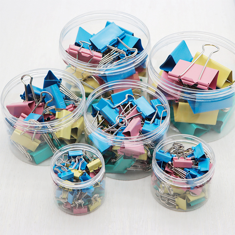 Metalne sponke za dokumente Happy point