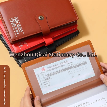 Ādas dokumentu mapīte Bill Holder 01, Sērija Bill, Qicai