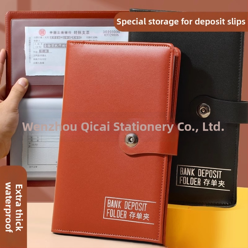 Ādas dokumentu mapīte Bill Holder 01, Sērija Bill, Qicai