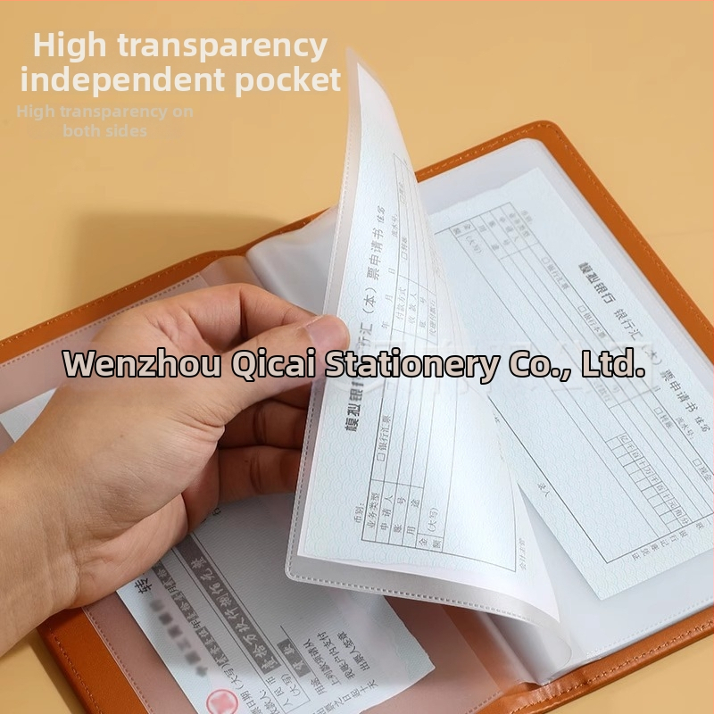 Ādas dokumentu mapīte Bill Holder 01, Sērija Bill, Qicai