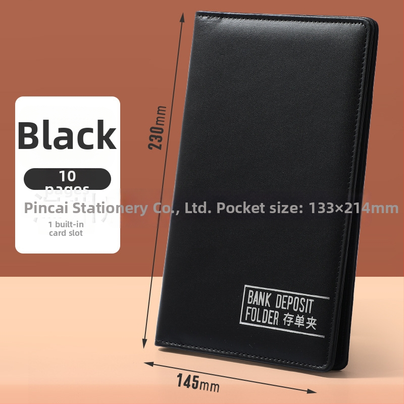 Ādas dokumentu mapīte Bill Holder 01, Sērija Bill, Qicai