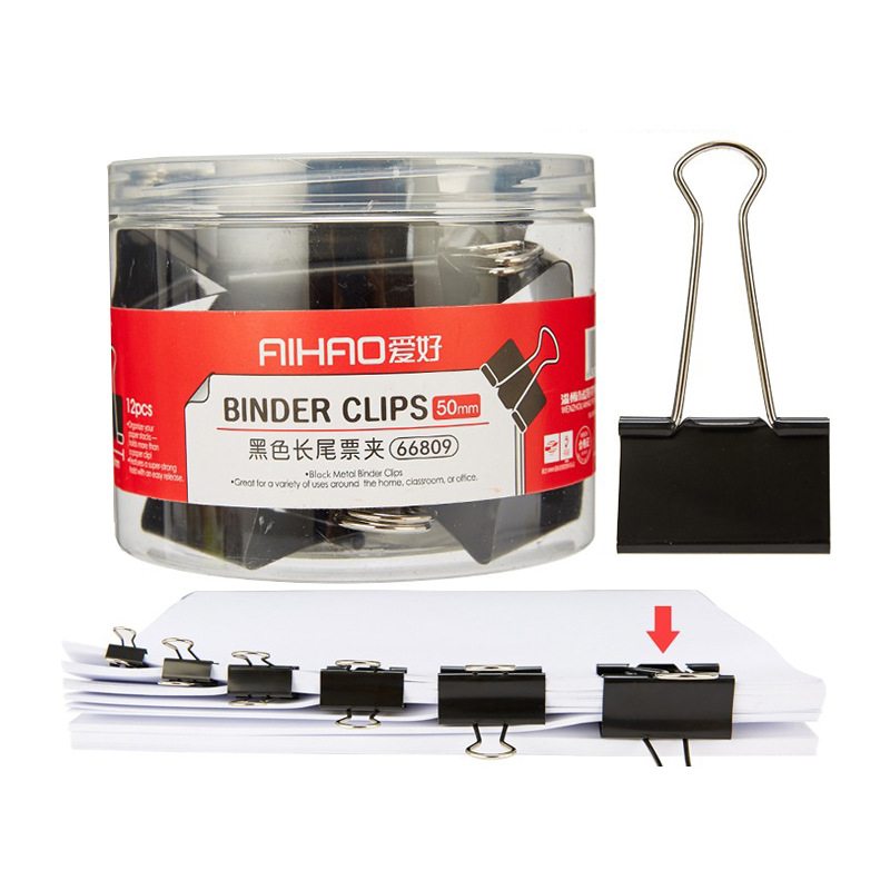 Klip za fascikle Hobby, plastični, model 66809-66814, pakiranje 1 kom.