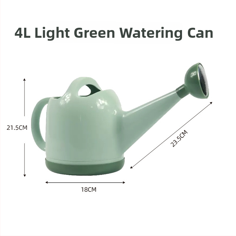 Κανάκι ποτίσματος με μακρύ στόμιο, πλαστικό σώμα, 4L, LiNong, για οικιακή κηπουρική