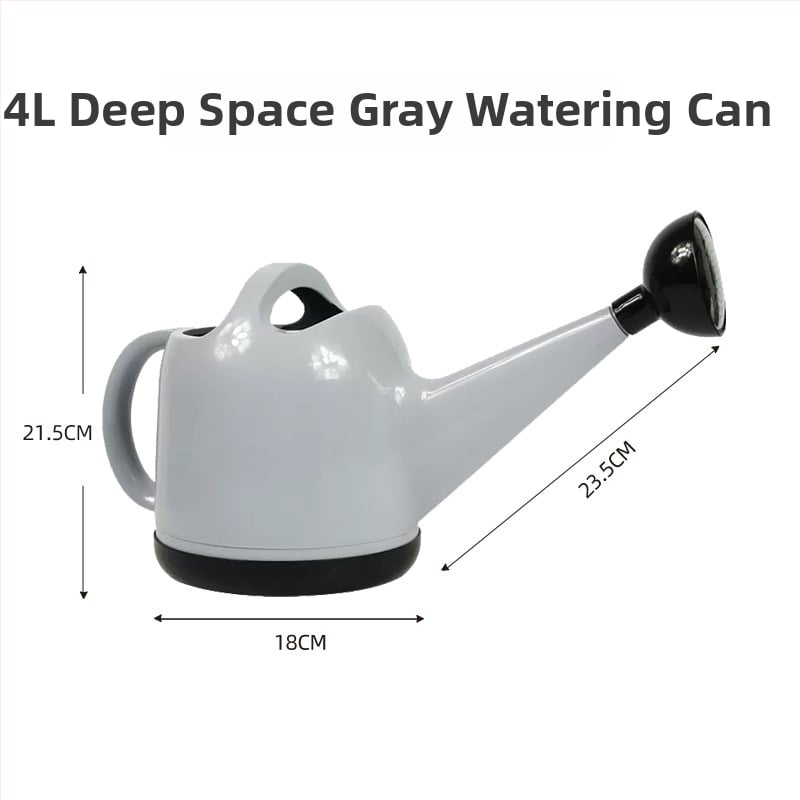 Κανάκι ποτίσματος με μακρύ στόμιο, πλαστικό σώμα, 4L, LiNong, για οικιακή κηπουρική