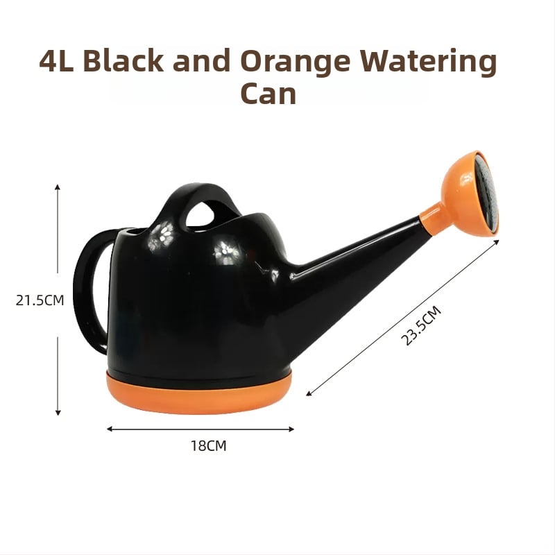 Κανάκι ποτίσματος με μακρύ στόμιο, πλαστικό σώμα, 4L, LiNong, για οικιακή κηπουρική