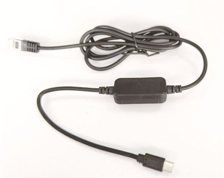 Autó USB–RJ11 erősítő kábel, C-port, 1,5 m hosszú, 5V/9V/12V erősítés, RJ11 tápcsatlakozó radaros detektálással